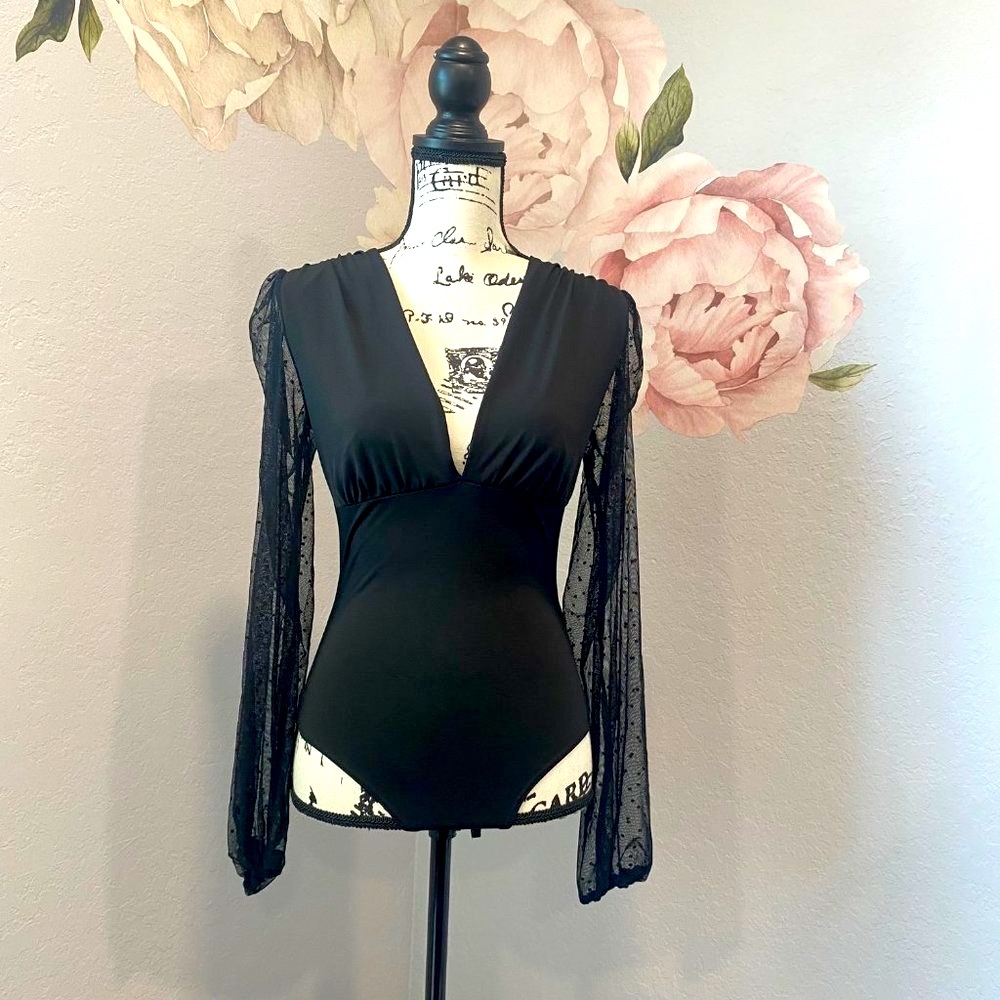Windsor Sheer Sleeve Bodysuit
